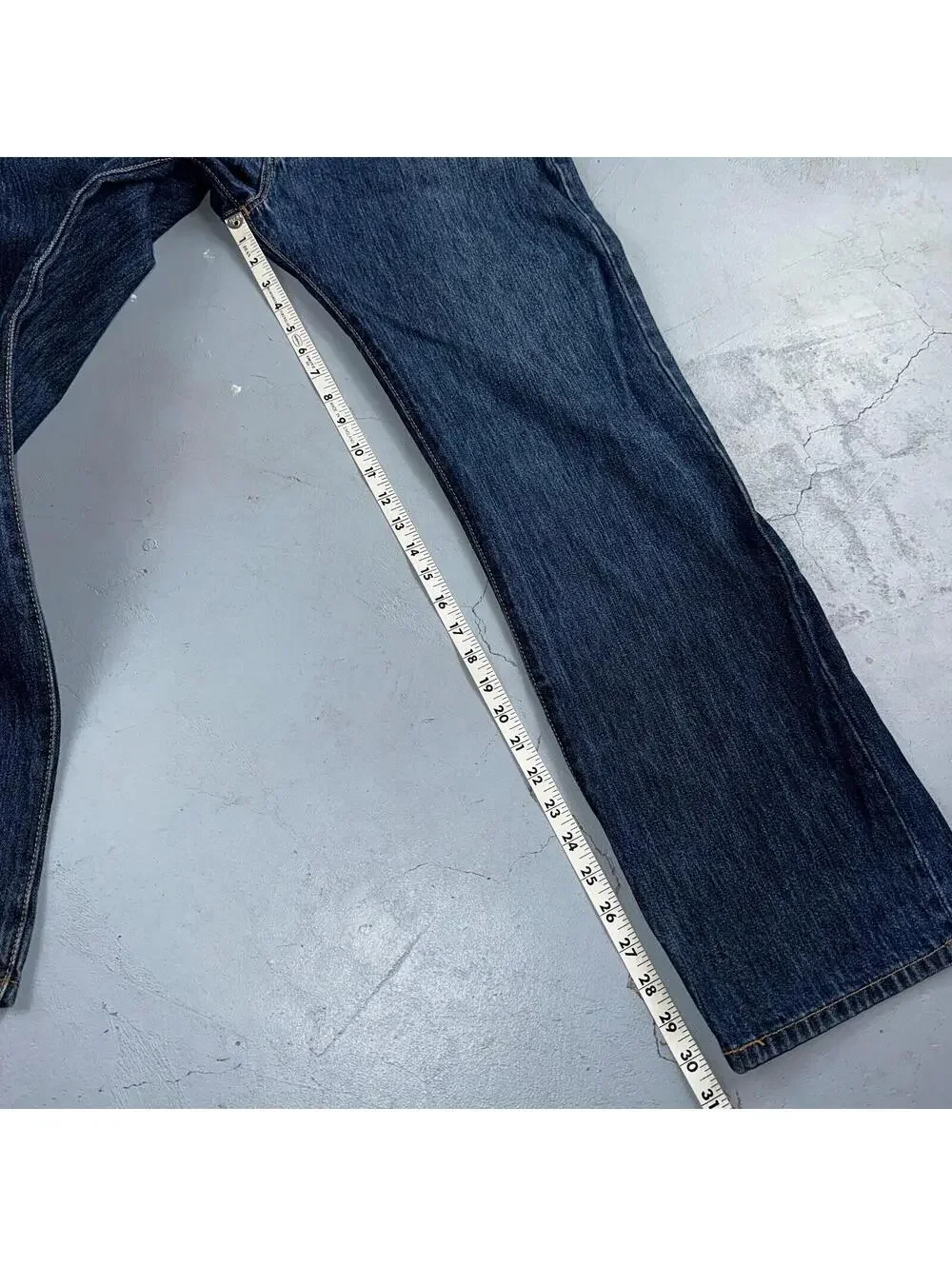 Levis 501 Vintage Y2K Egypt Straight Leg Jeans 36x32 Med Wash Act 36x30